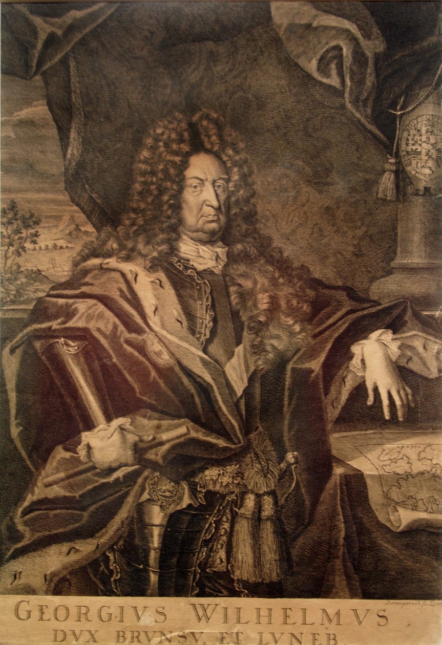 George William hertug af Brunswick og Lüneburg af Martin Bernigeroth