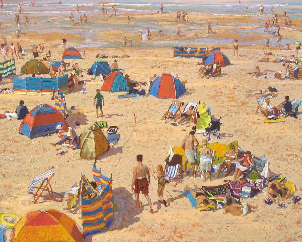 Feriestrand, 2012 af Martin Decent
