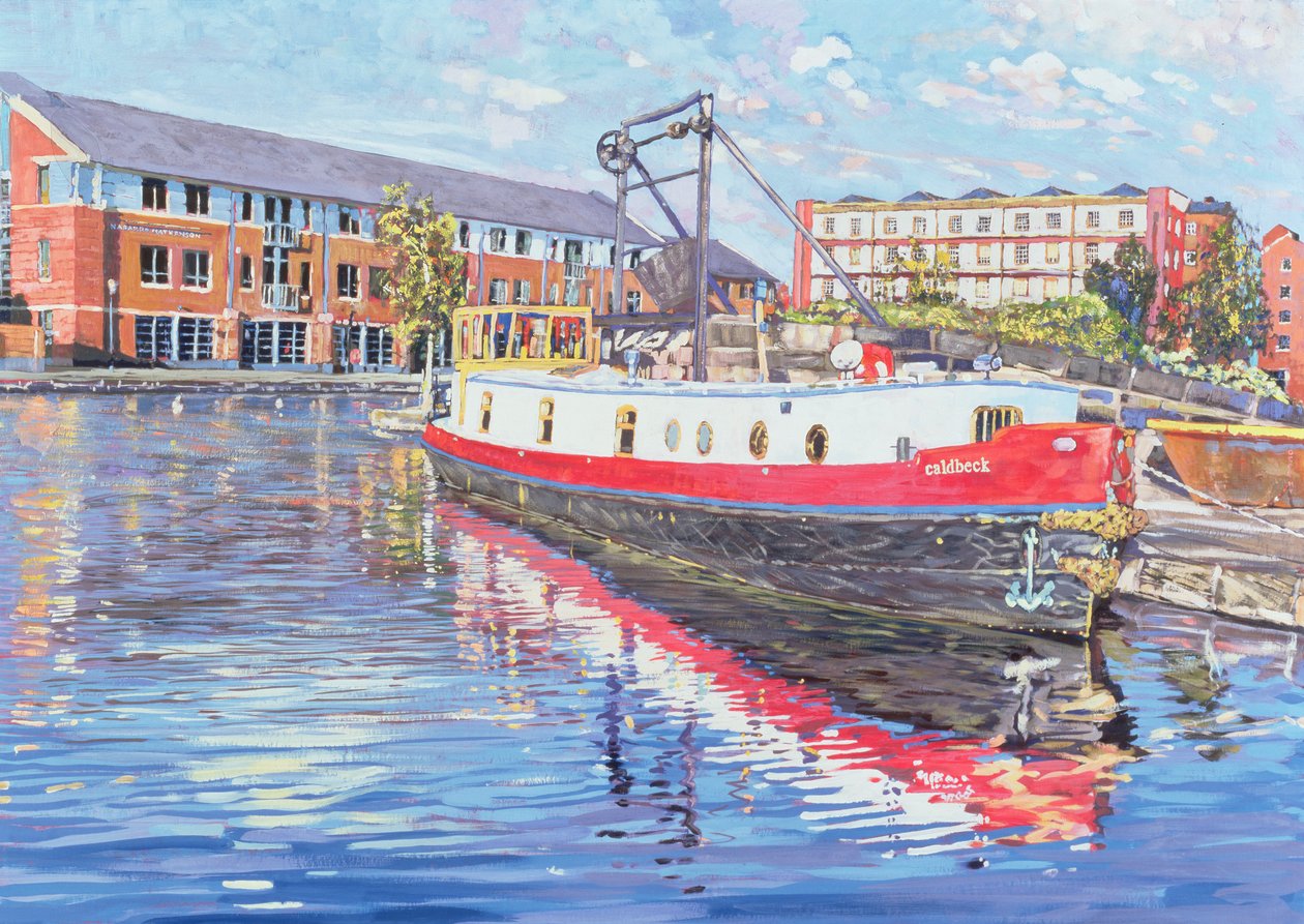 Reflection and Regeneration, 1999 (akryl og gouache) af Martin Decent