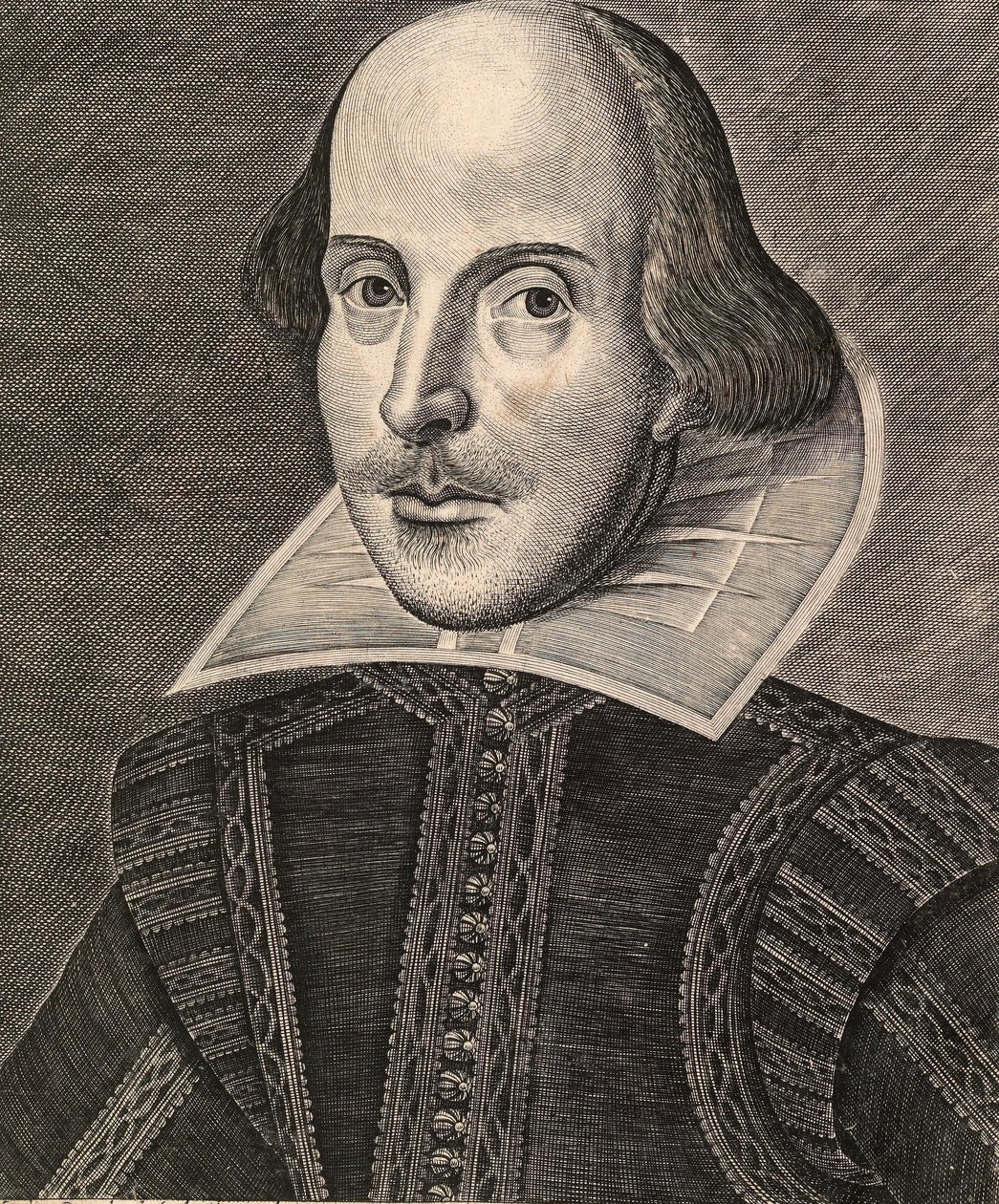 william Shakespeare af Martin, the elder Droeshout