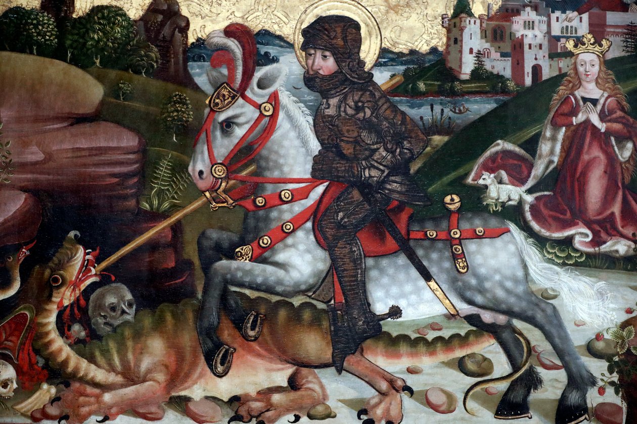 St George dræber dragen af Martin Schongauer