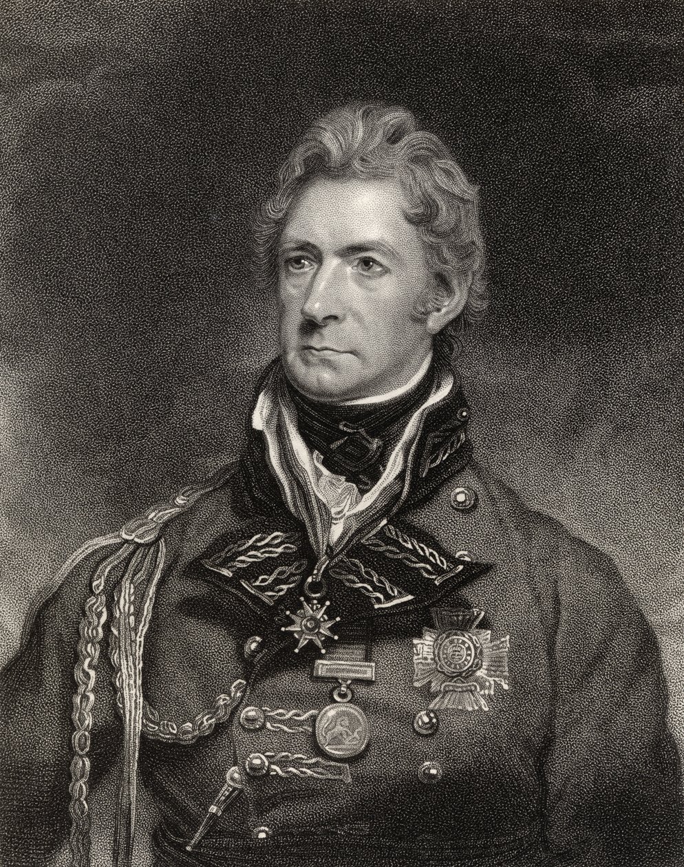 Sir Thomas Munro, 1st Baronet, graveret af Henry Hoppner Meyer (c.1782-1847), fra 