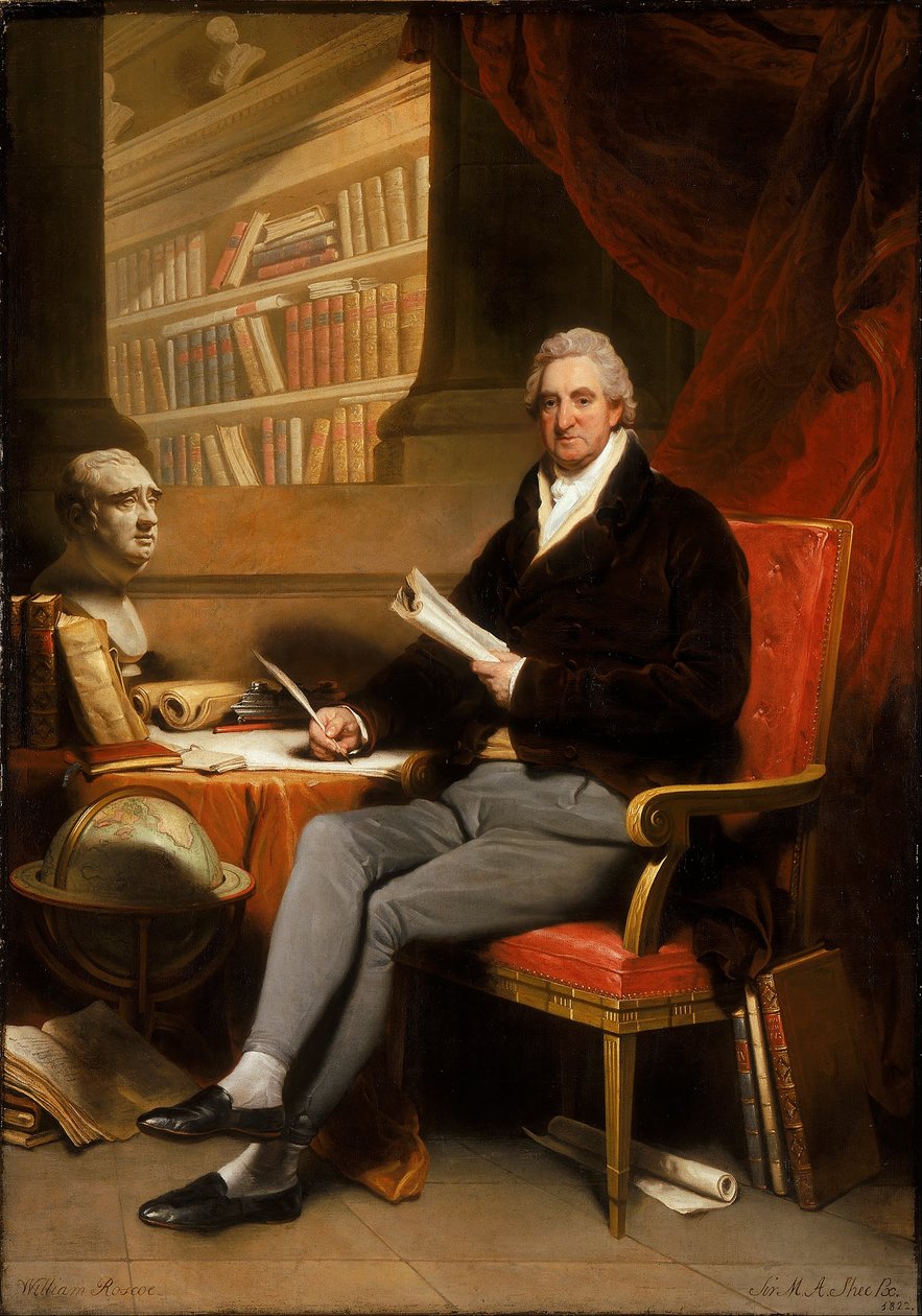 William Roscoe af Martin Archer Shee