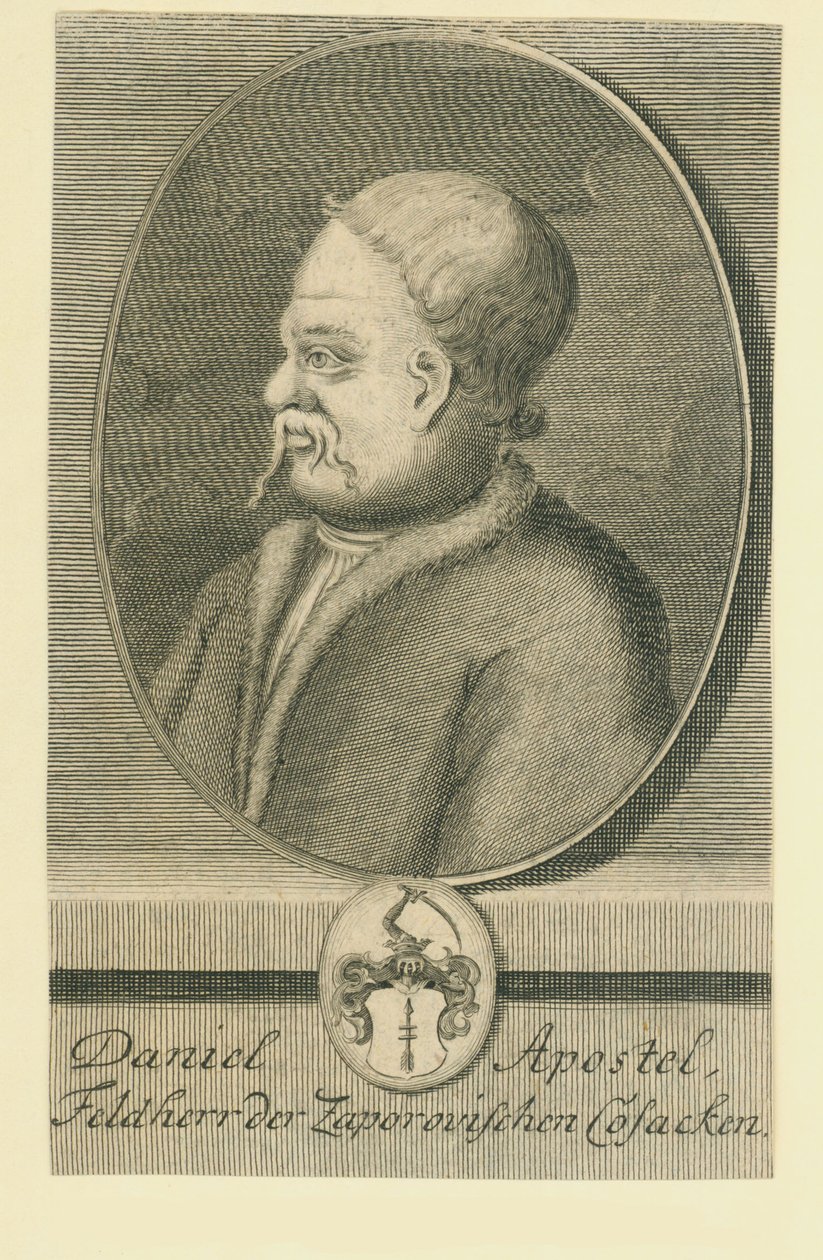 Hetman Danylo Apostol 1654-1734 af Martin Bernigeroth