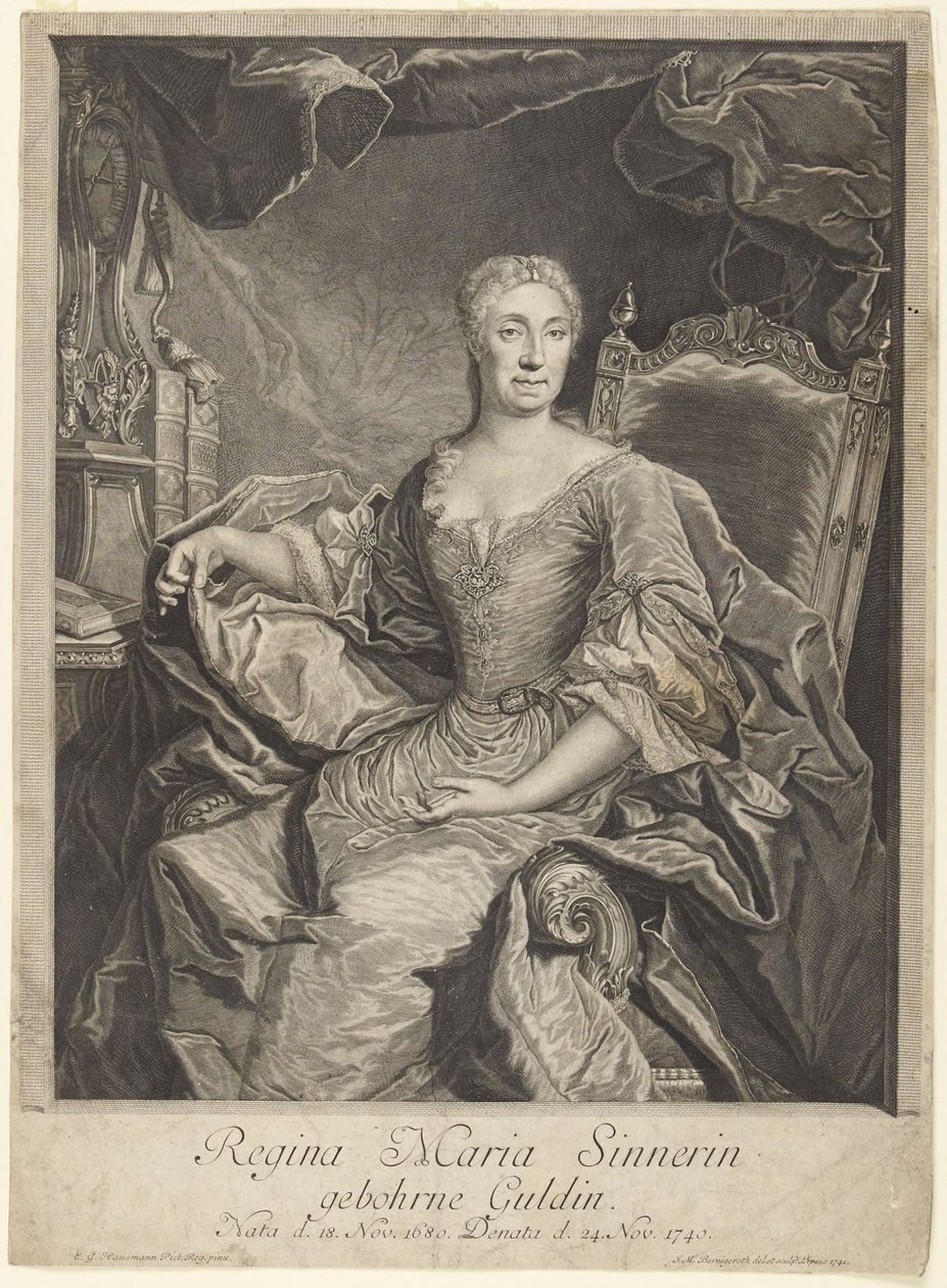 Regina Maria Sinnerin af Martin Bernigeroth