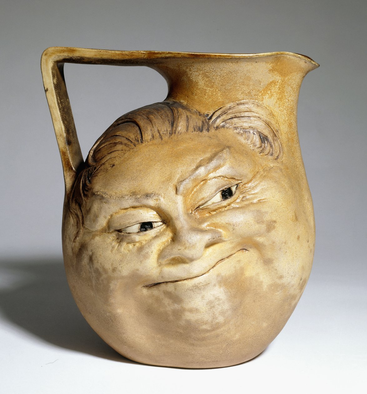 En Martin Brothers grotesk kande med et humoristisk ansigt, 1898 af Martin Brothers