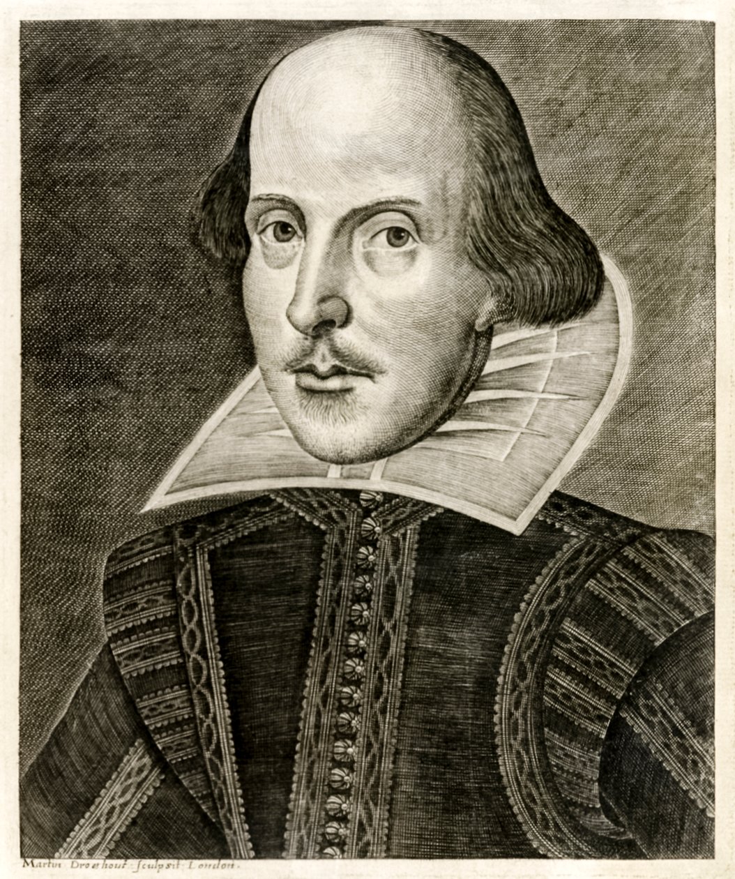 William Shakespeare fra titelbladet til 