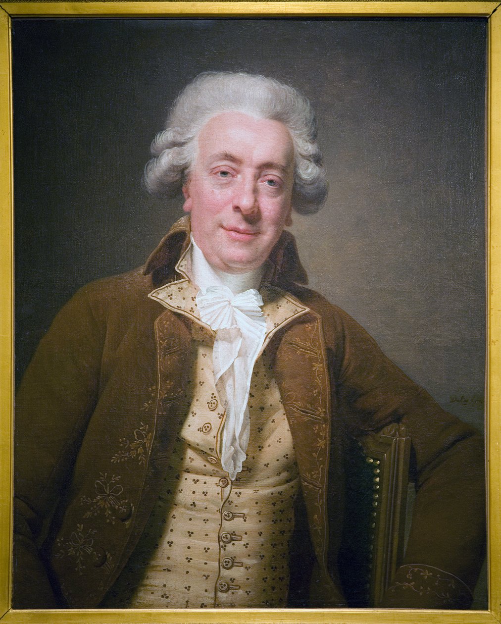 Claude Nicolas Ledoux (1736-1806), fransk arkitekt, Olie på lærred af Martin Drolling (1752-1817), Paris, Musee Carnavalet. af Martin Drölling