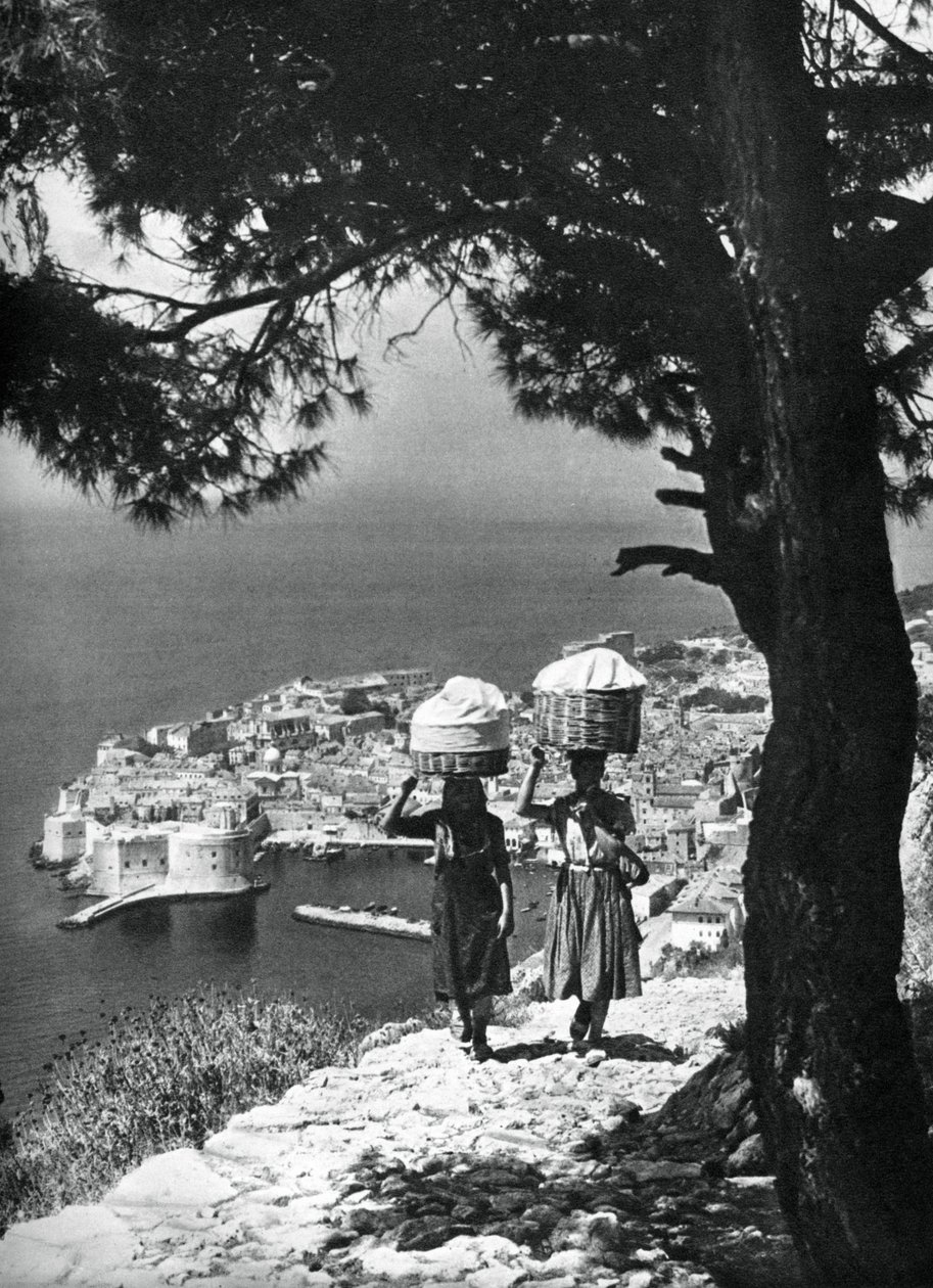 Dubrovnik, Kroatien, 1937 af Martin Hurlimann