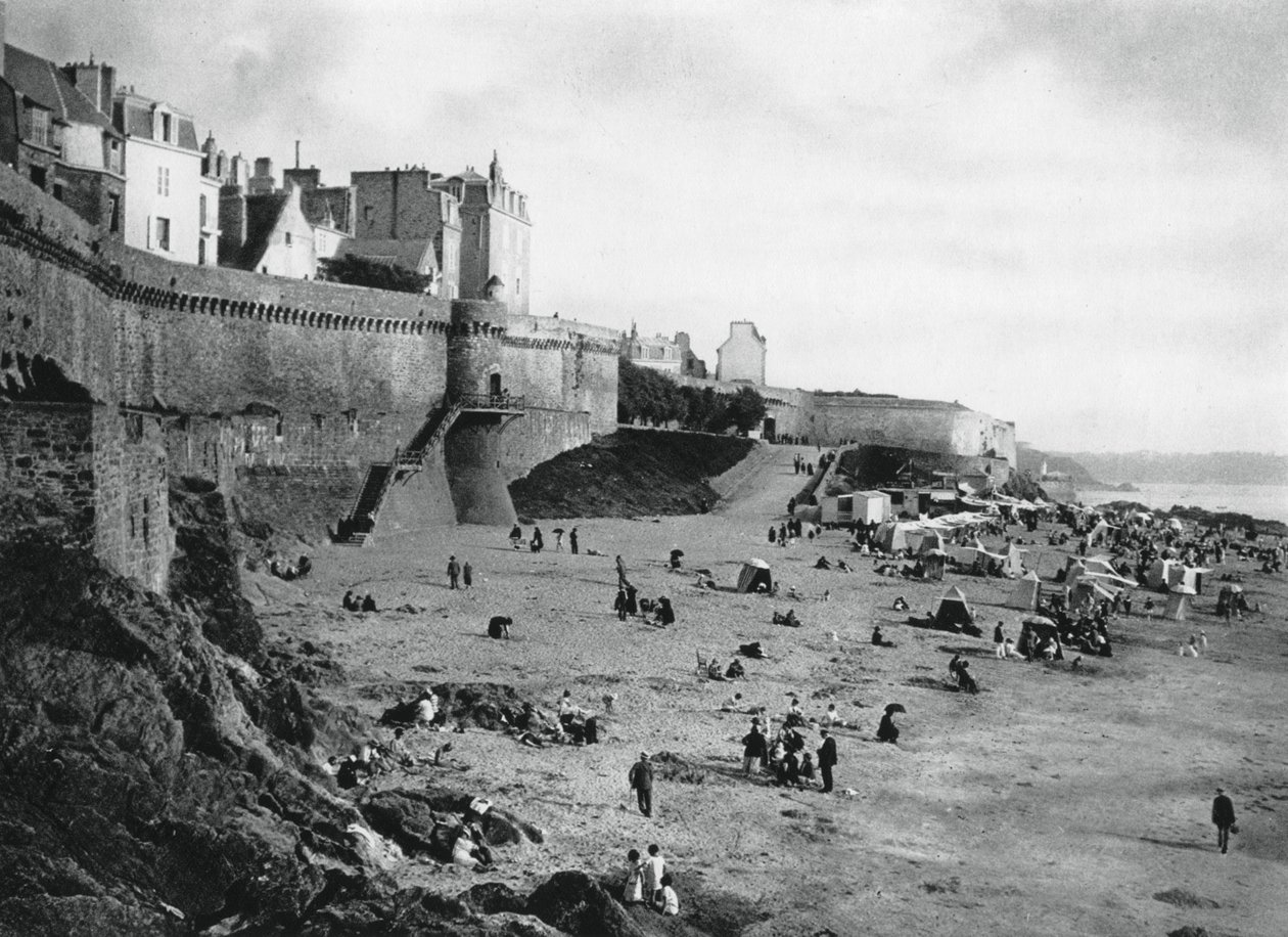 Saint-Malo, Frankrig, Bretagne, 1937 af Martin Hurlimann