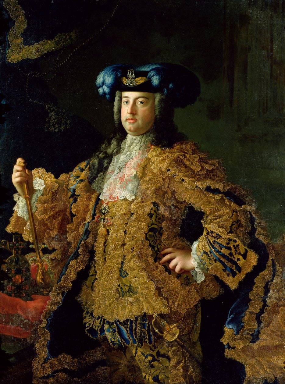 Frans I (1708-65) hellig romersk kejser og ægtemand til kejserinde Maria Theresia af Østrig (1717-80), af Martin II Mytens or Meytens