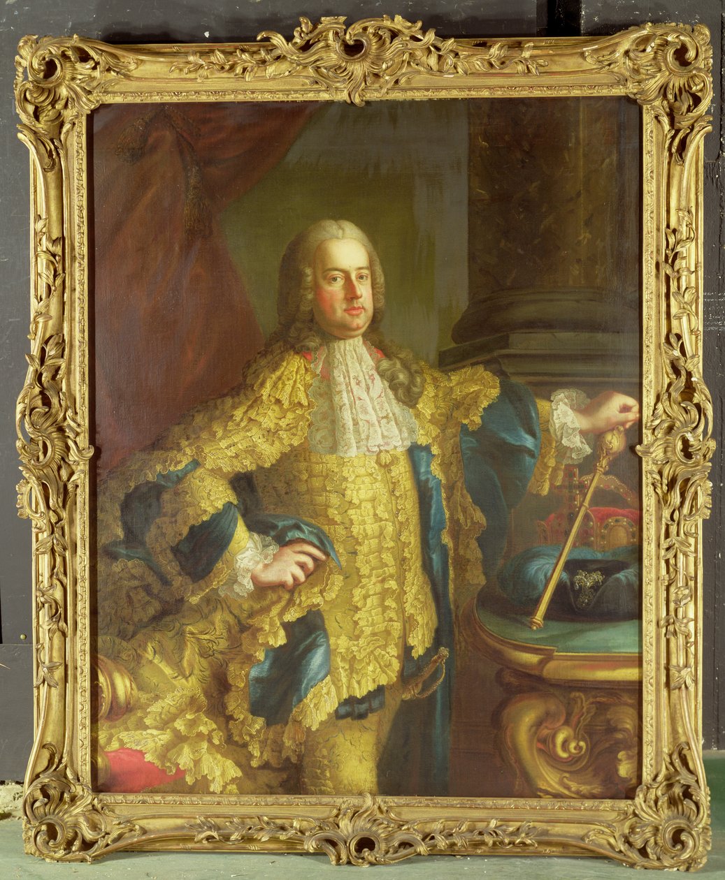 Portræt af kejser Frans I (1708-65) af Martin II Mytens or Meytens