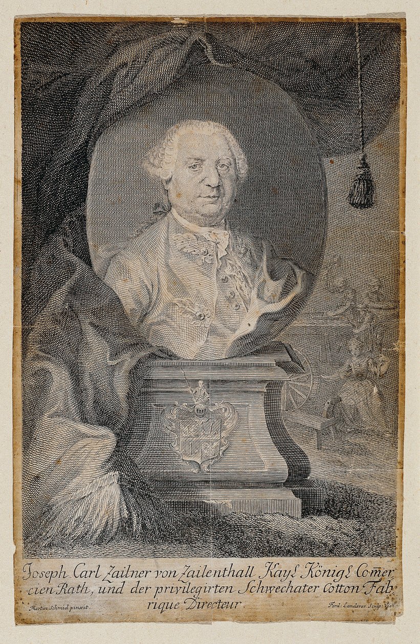 Joseph Carl Zaillner von Zaillenthal af Martin Johann Schmidt