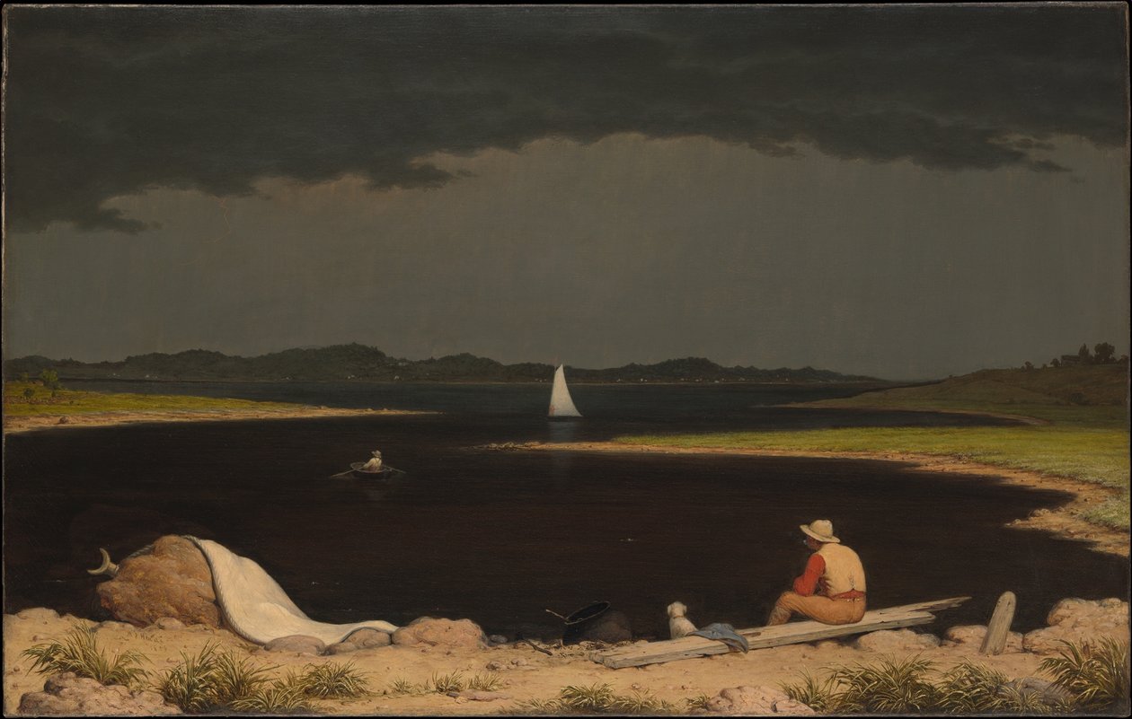 Nærmende tordenvejr af Martin Johnson Heade
