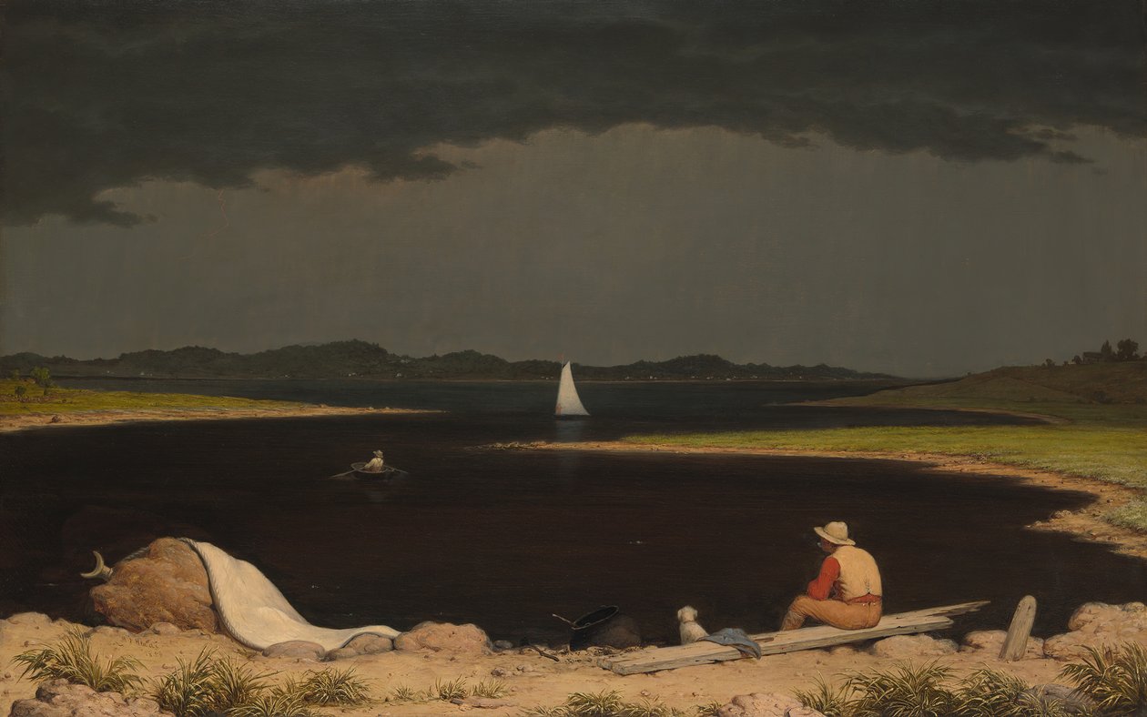 Nærmer sig tordenvejr, 1859. af Martin Johnson Heade