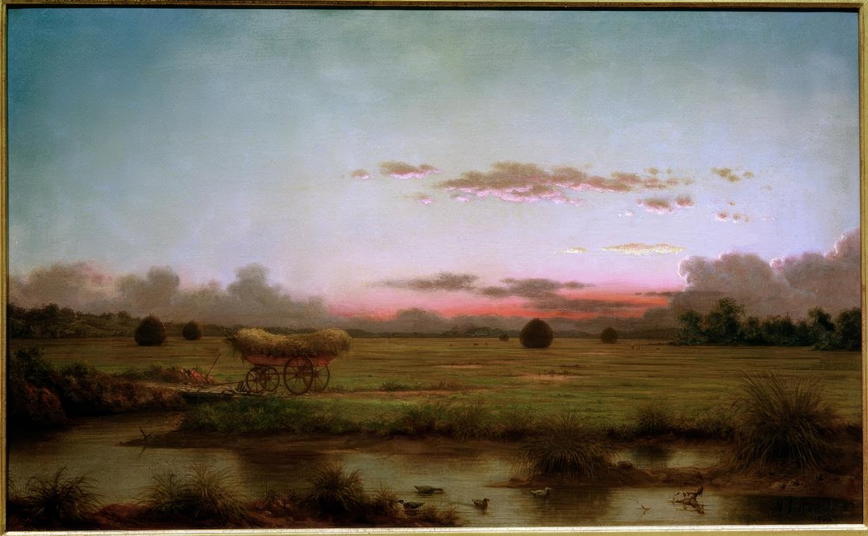 Sumpene ved Rhode Island af Martin Johnson Heade