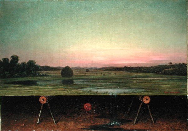 Gremlins in the Studio, II (olie på lærred) af Martin Johnson Heade