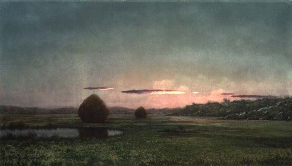 Marshes (olie på lærred) af Martin Johnson Heade