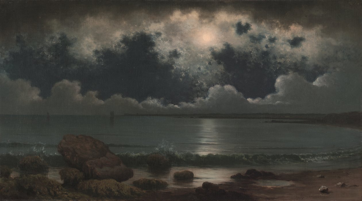 Point Judith, Rhode Island af Martin Johnson Heade