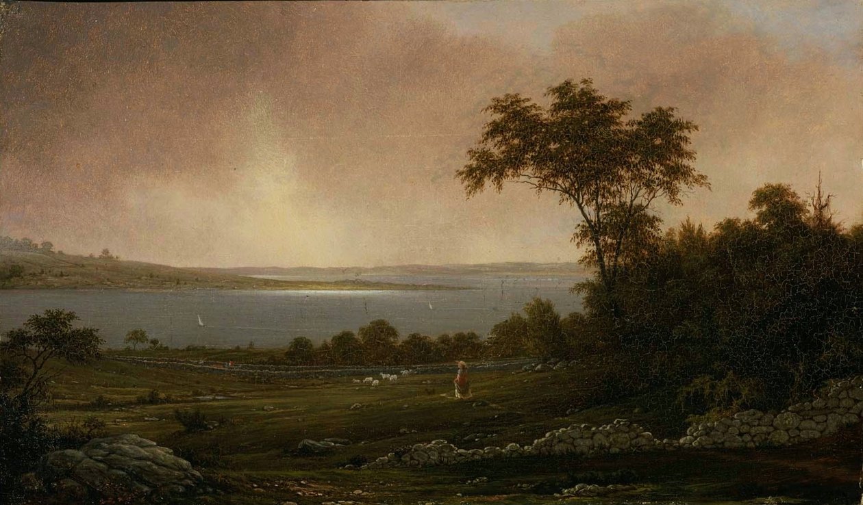 Rhode Island Landskab af Martin Johnson Heade