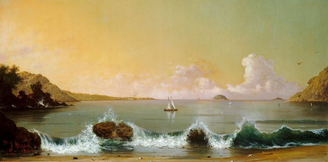 Rio de Janeiro-bugten af Martin Johnson Heade