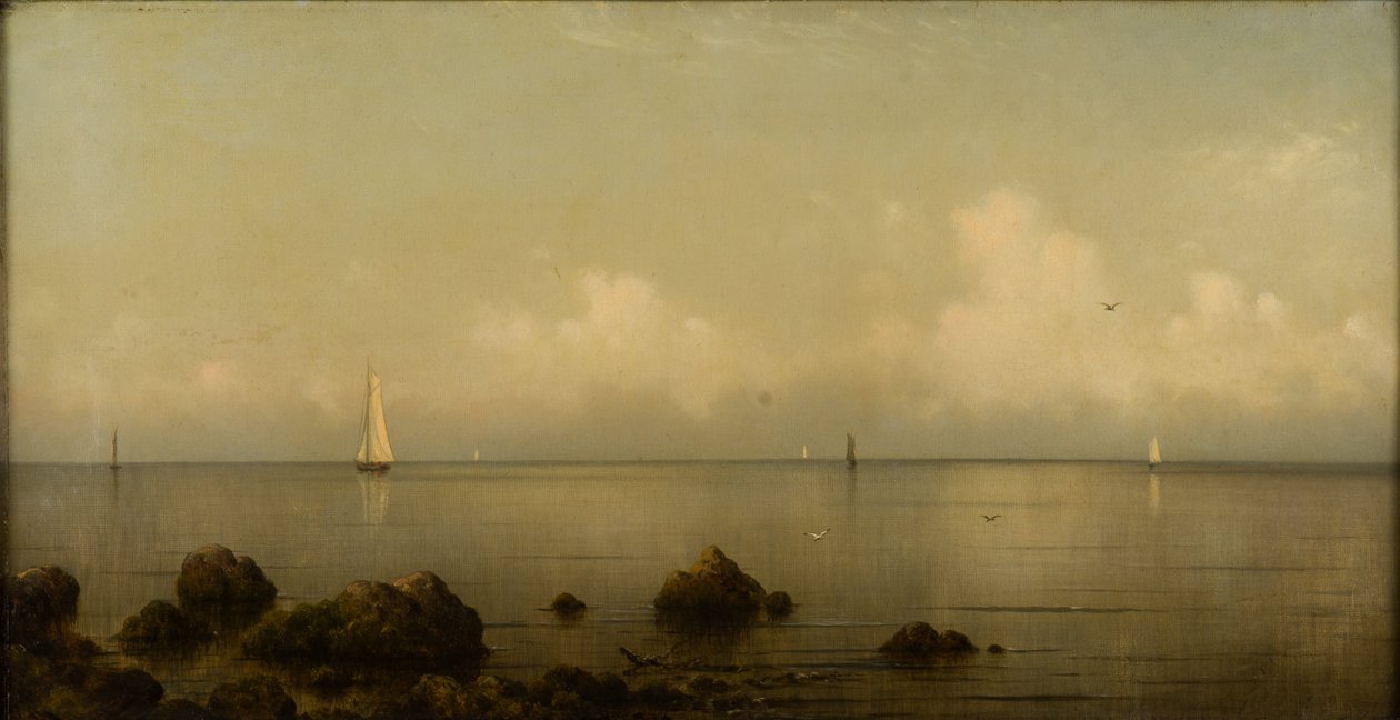 Thimble Island, CT, 1875-1876 af Martin Johnson Heade