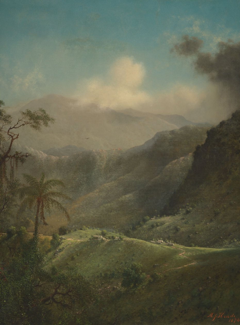 Tropiske højlande af Martin Johnson Heade