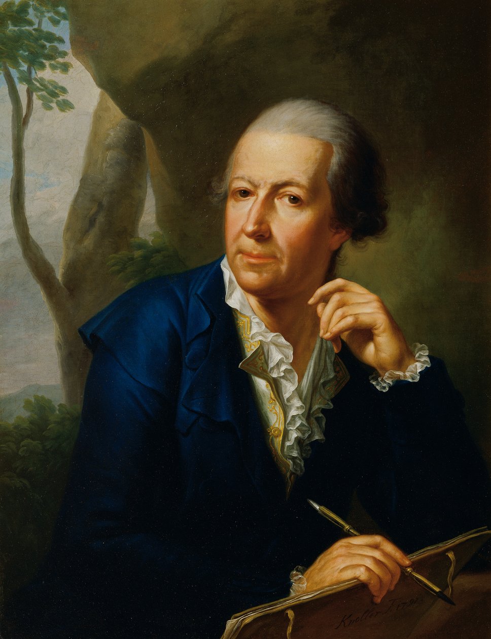 Maleren Joseph Rosa af Martin Knoller