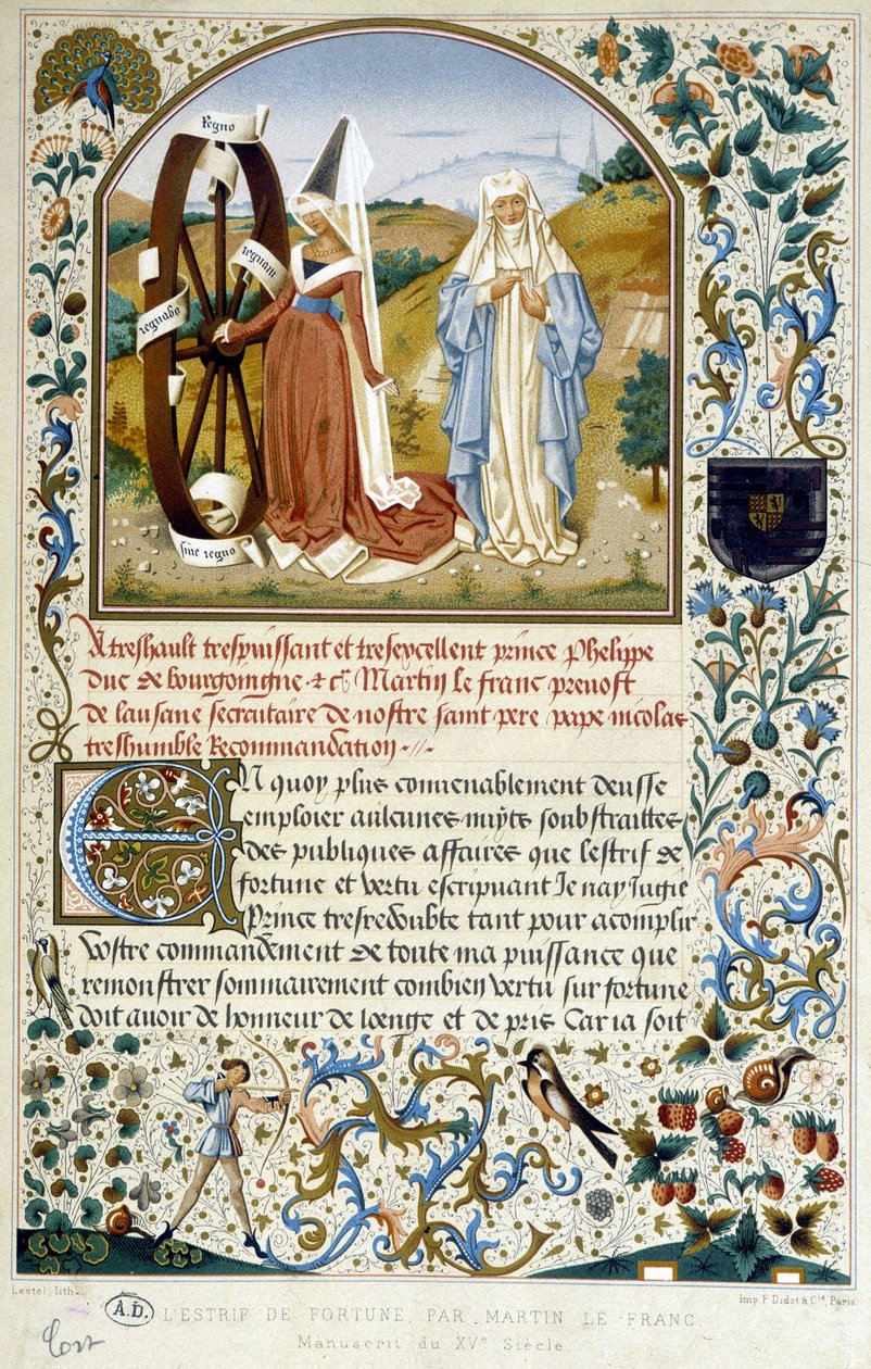 Lykkehjulet - af Martin Le Franc af Martin Le Franc