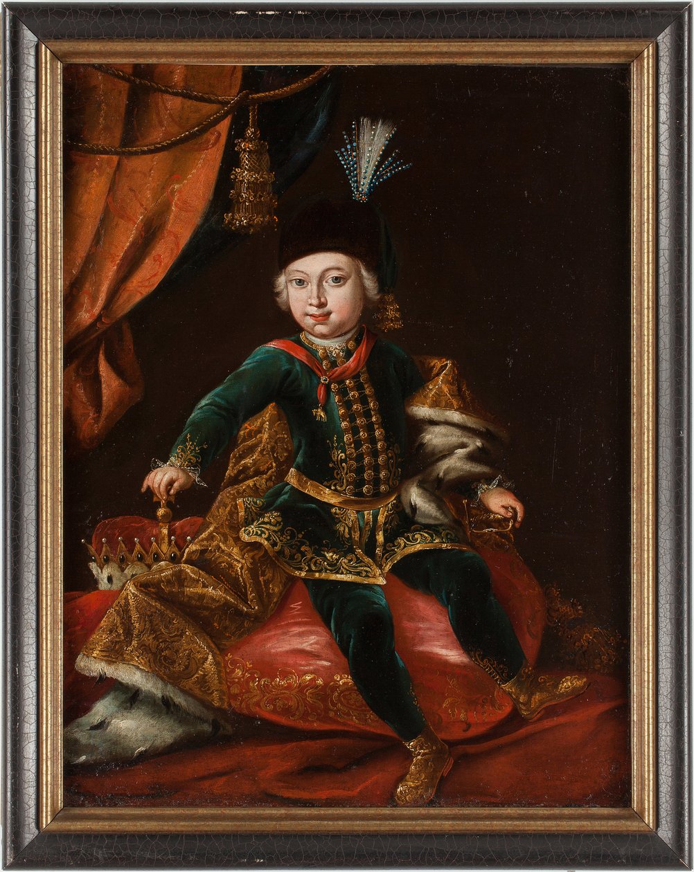 Portræt af kejser Joseph II som barn af Martin Meytens the Younger