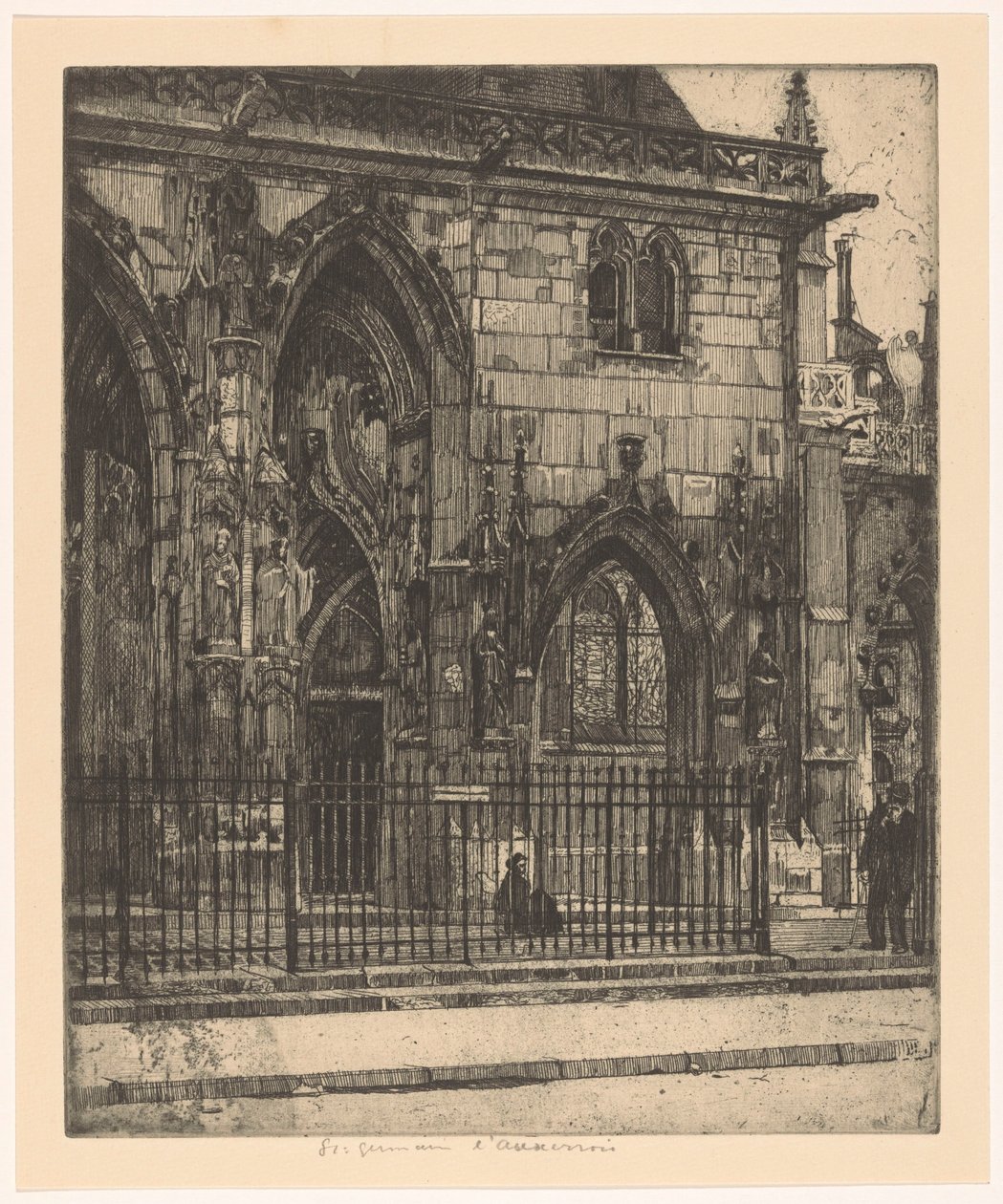 Facade af Saint-Germain-l