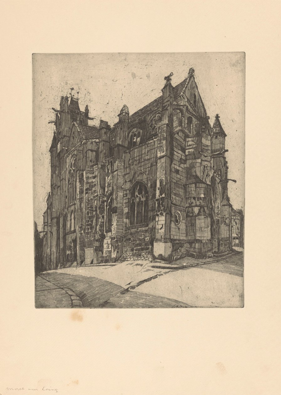 Vor Frue af Moret-sur-Loing af Martin Monnickendam
