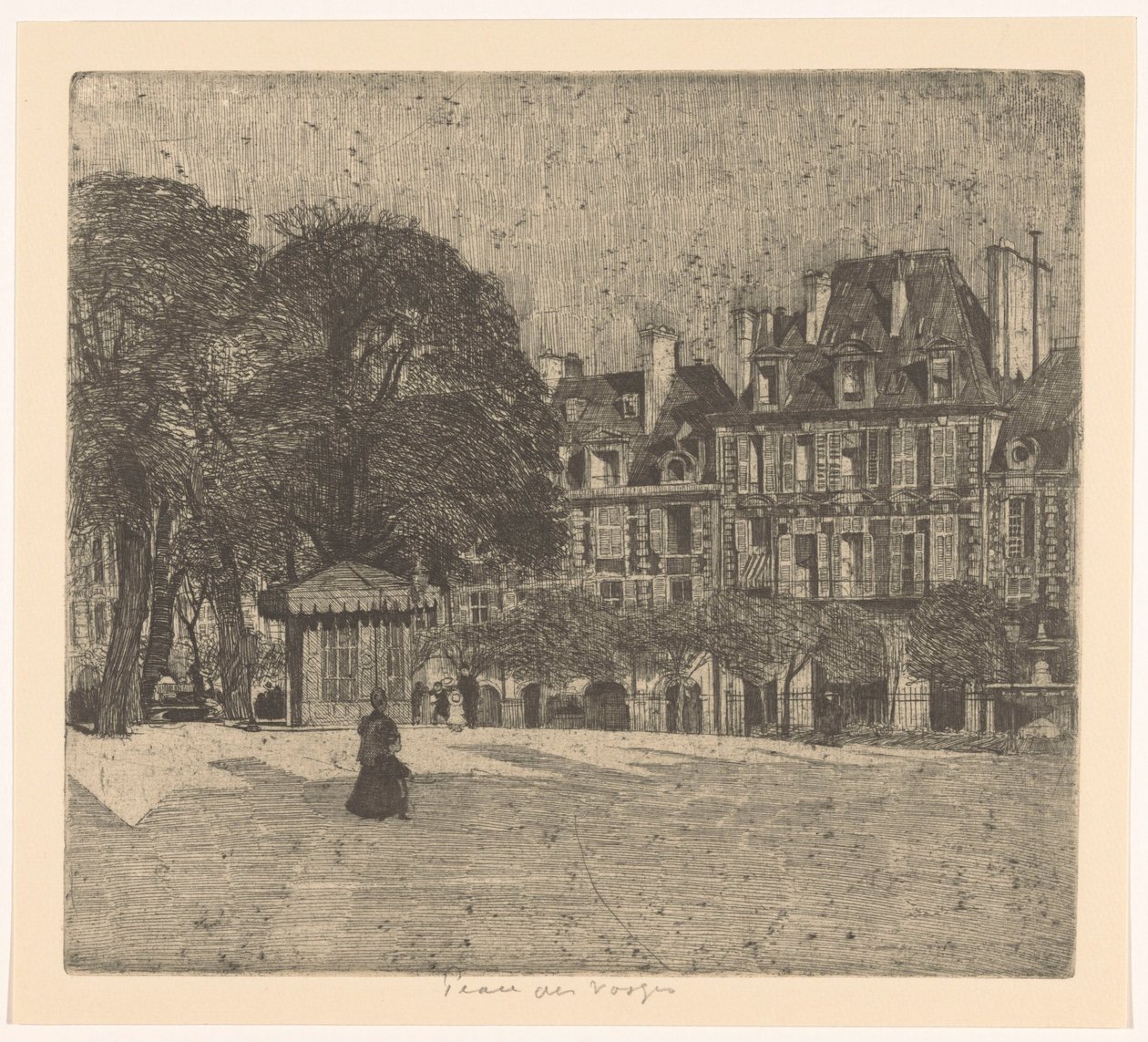 Place des Vosges i Paris af Martin Monnickendam