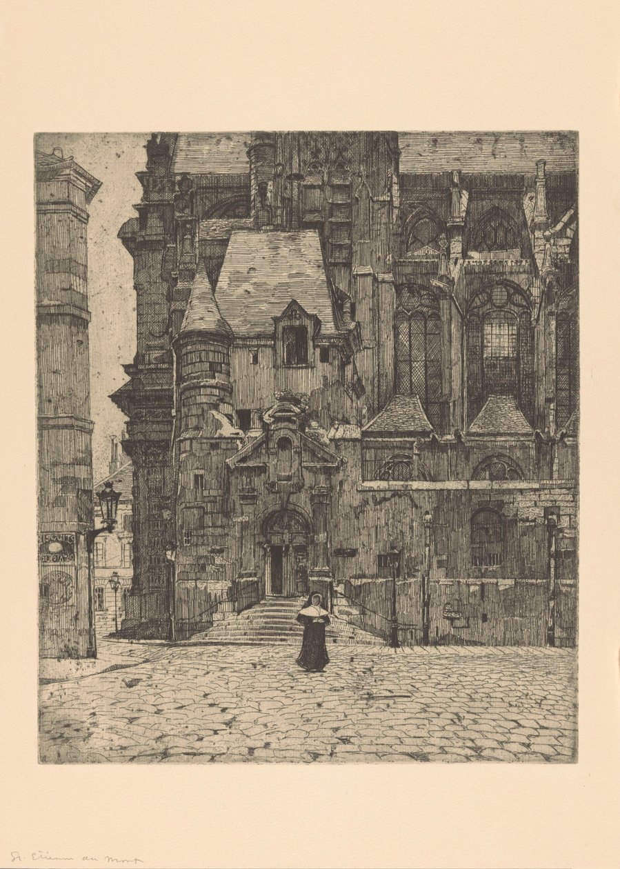 Saint-Étienne-du-Mont i Paris af Martin Monnickendam