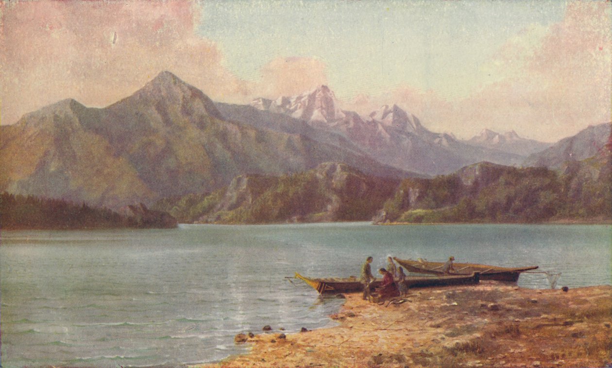 Cascade-bjergene, 1916 af Thomas Mower Martin