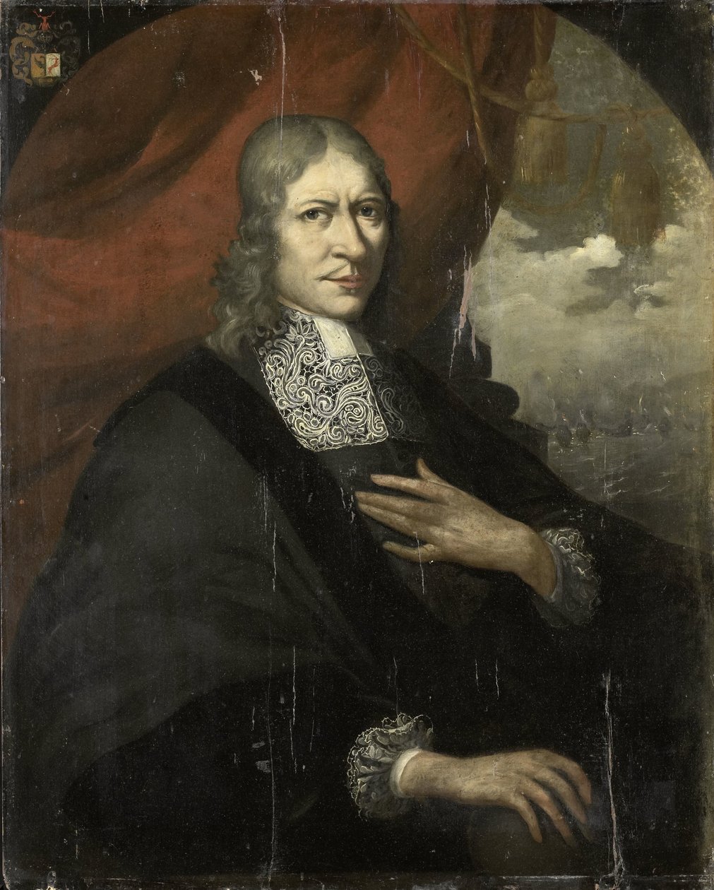 Portræt af Rycklof van Goens, generalguvernør af Martin Palin (attributed to)