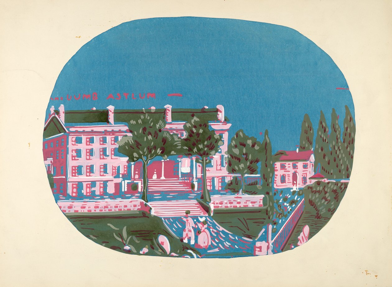 Bandbox Design Deaf and Dumb Asylum, ca. 1939. af Martin Partyka