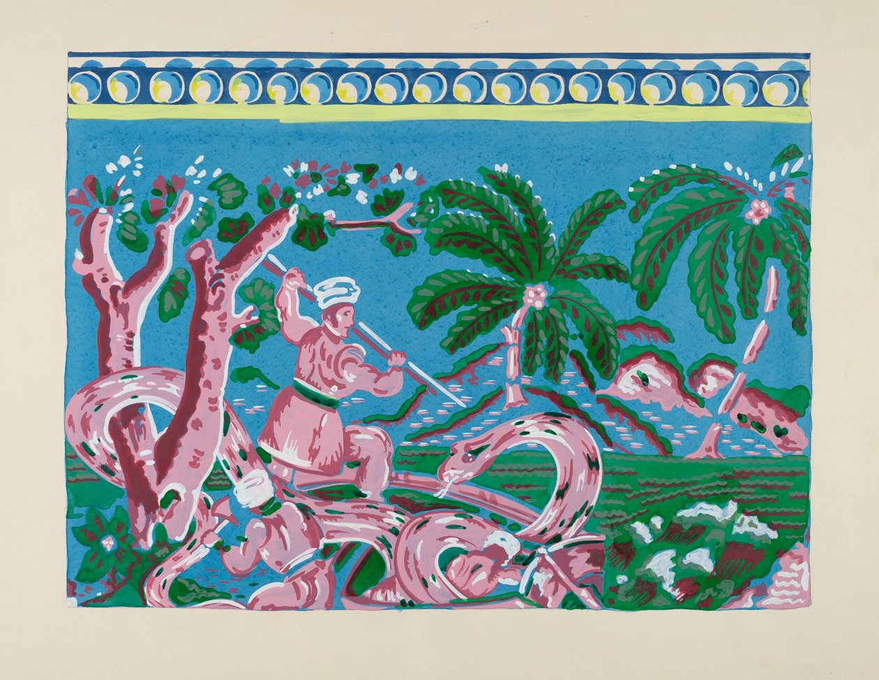 Båndkassepapir, ca. 1937. af Martin Partyka
