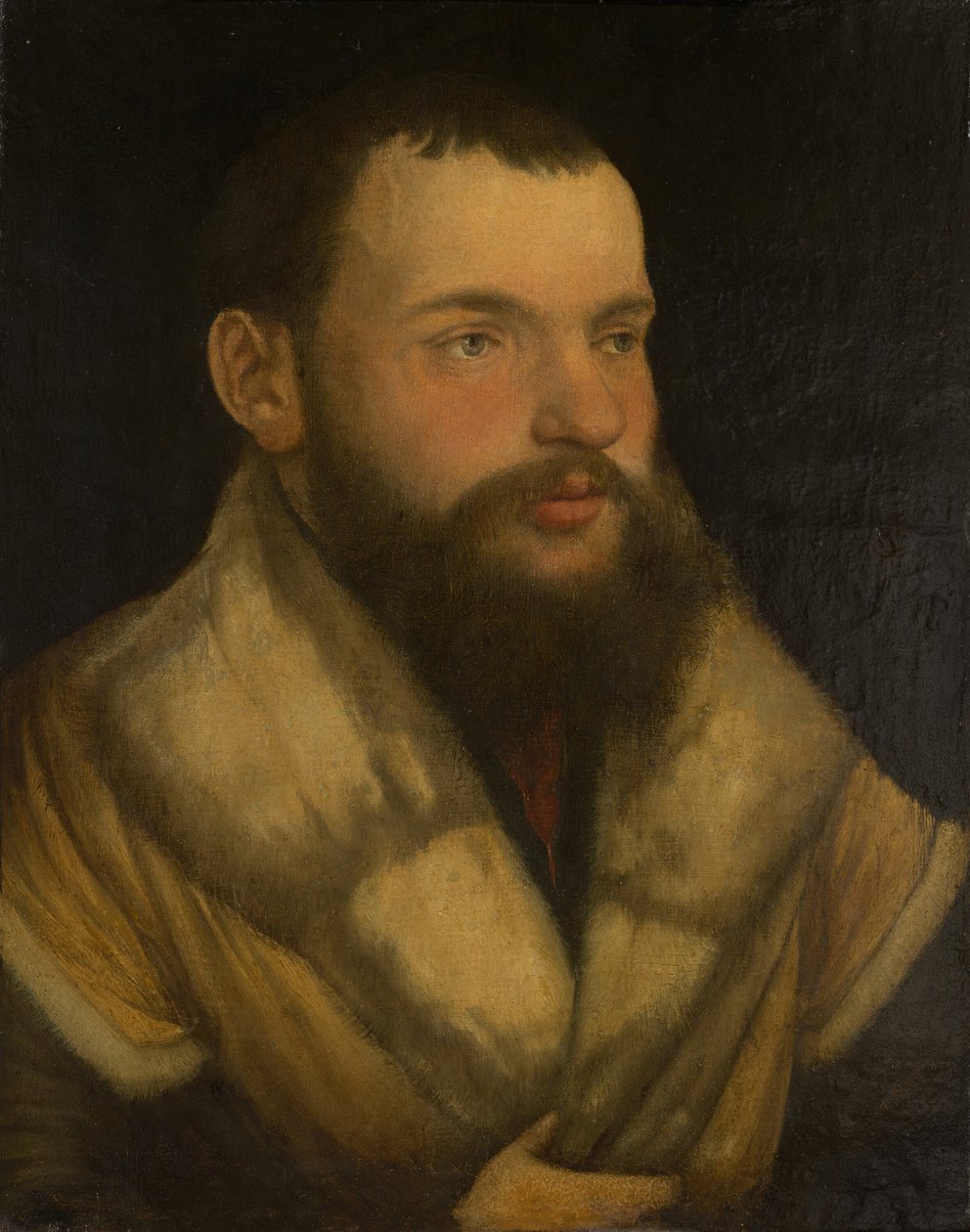 Portræt af en mand, 152030. af Martin Schaffner