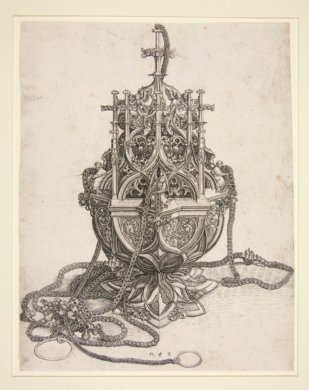 En røgelseskar af Martin Schongauer