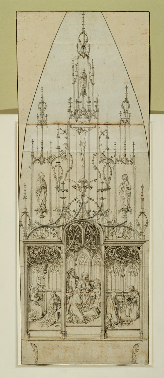 Tegning til et alter ... af Martin Schongauer