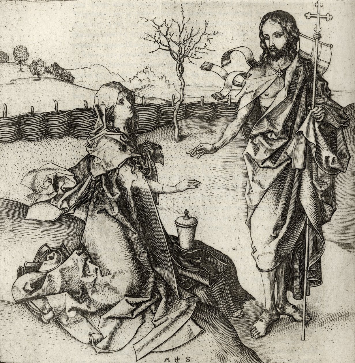 Vor Frelser viser sig for Maria Magdalene i haven, fra 