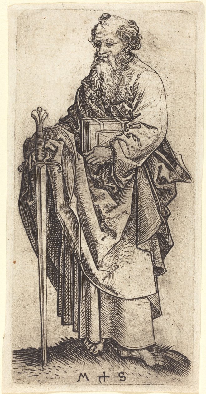 St.Paul af Martin Schongauer