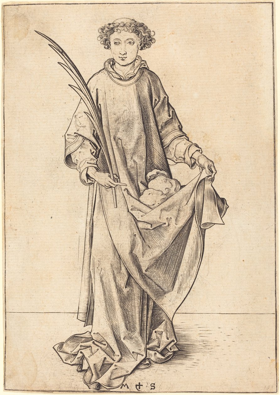 Sankt Stefan af Martin Schongauer