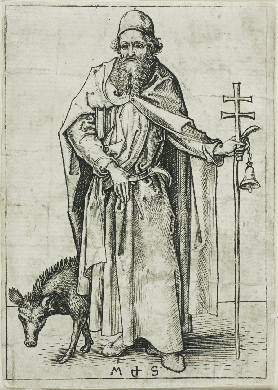 Anthony, fra Apostlene af Martin Schongauer