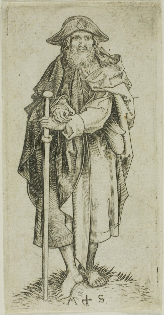 James Major, fra Apostlene af Martin Schongauer
