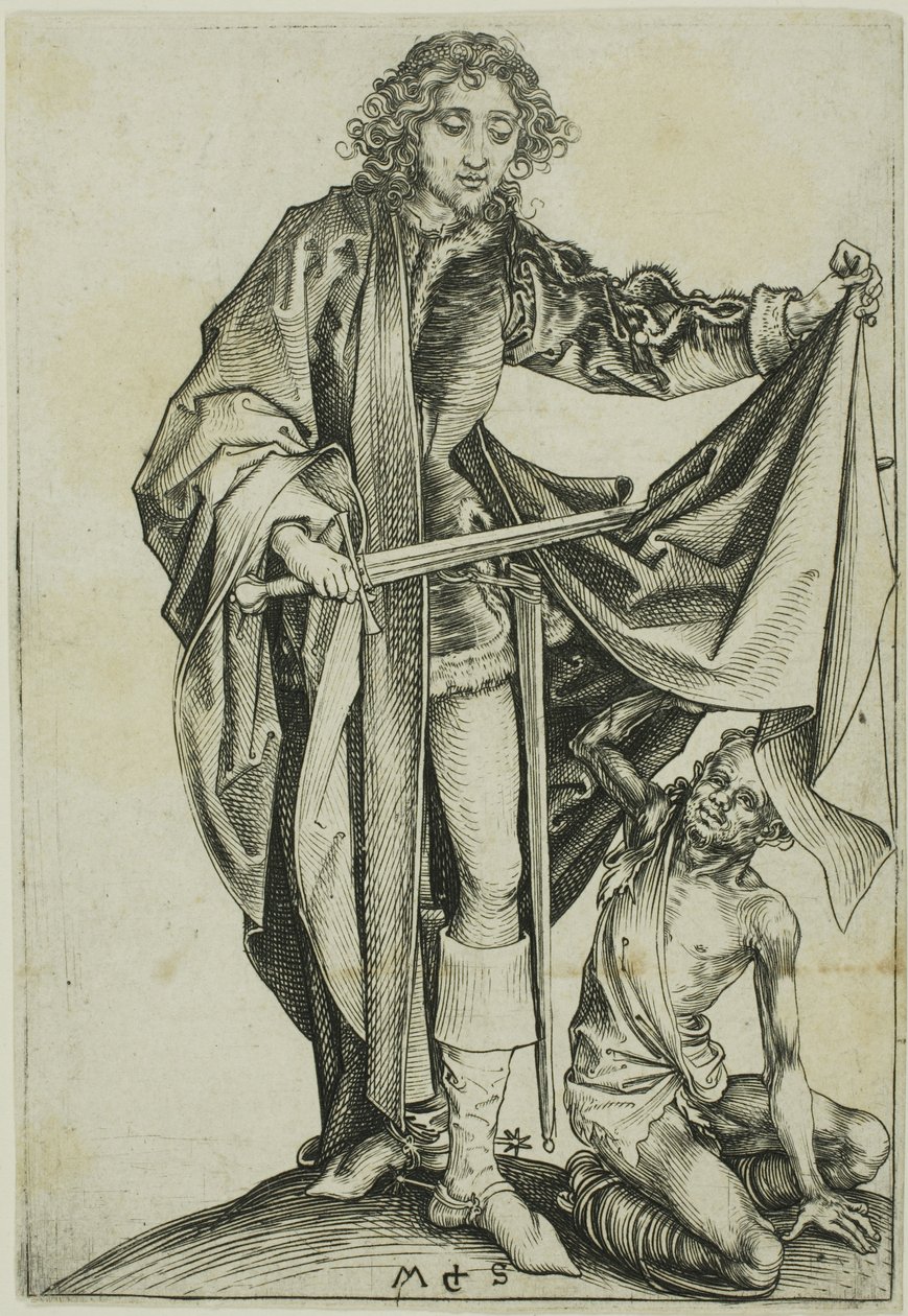 St Martin af Martin Schongauer