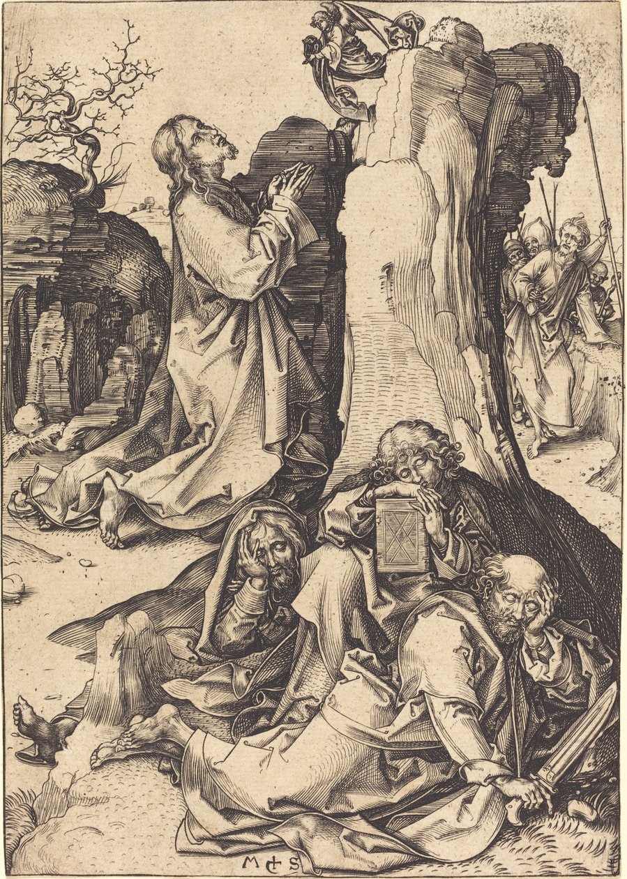 Kvalen i haven af Martin Schongauer