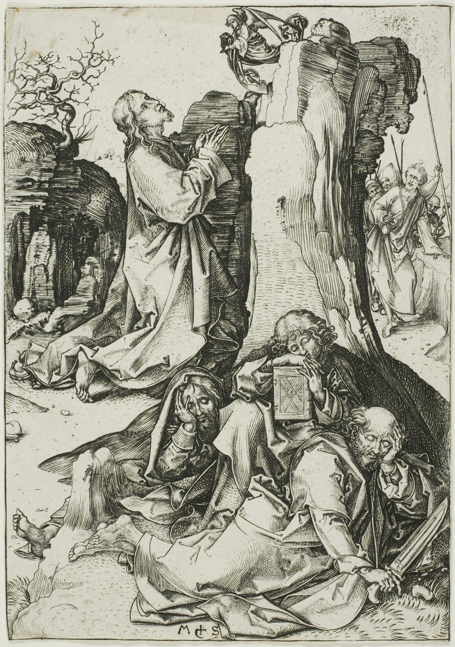 Kvalen i haven, fra The Passion af Martin Schongauer
