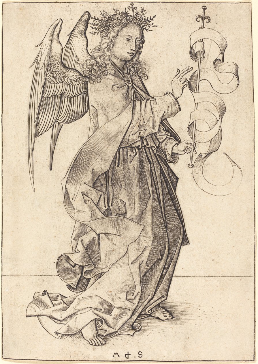 Ærkeenglen Gabriel af Martin Schongauer